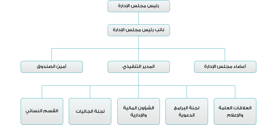 الهيكل التنظيمي